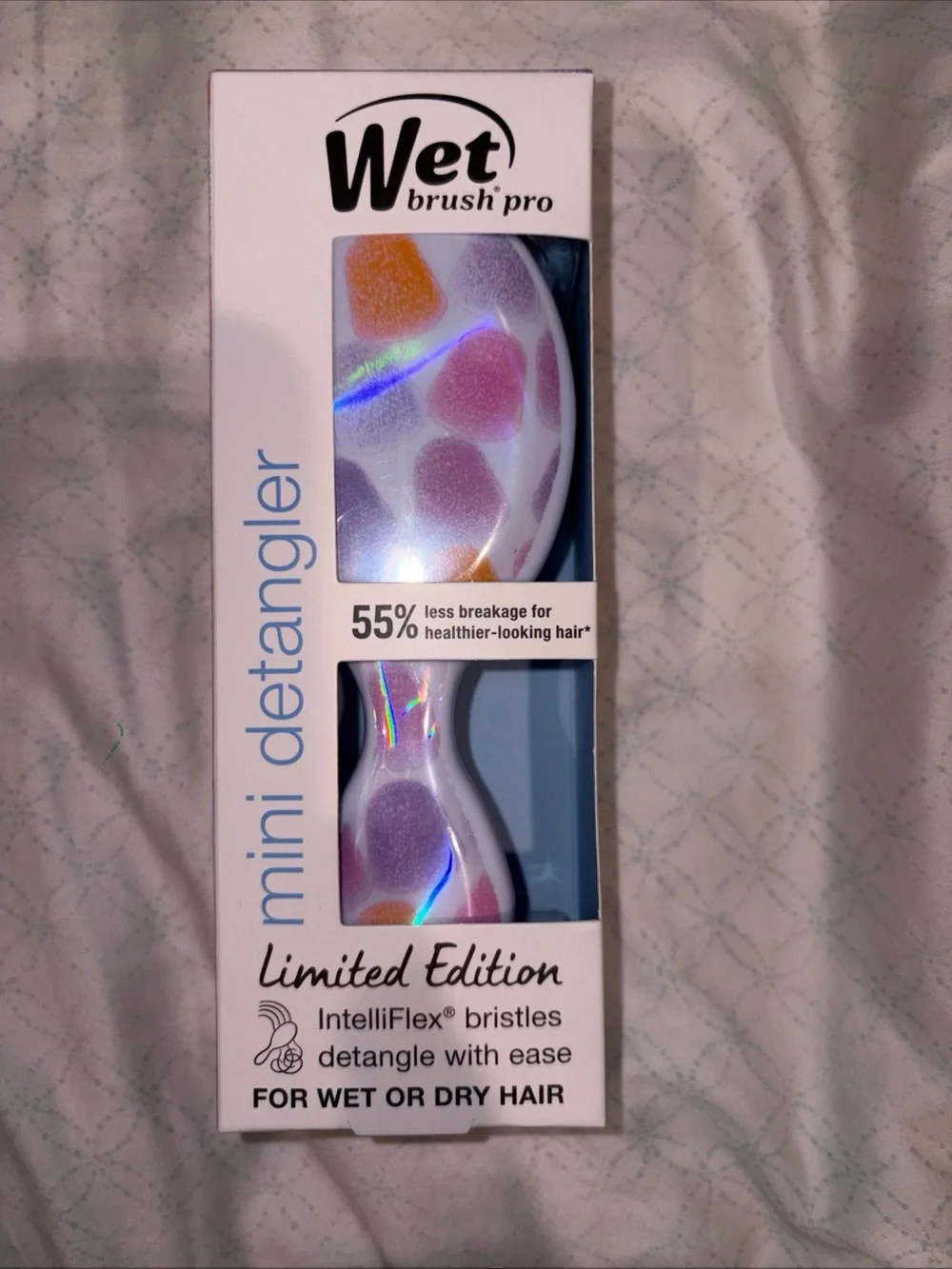 Wet Brush Pro Mini Detangler Purple Gum Drop NWB